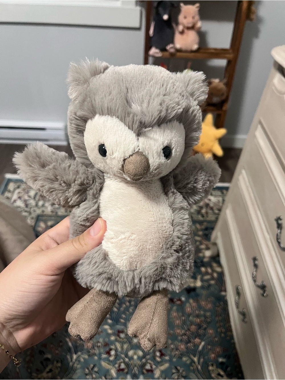 Plush willow owl